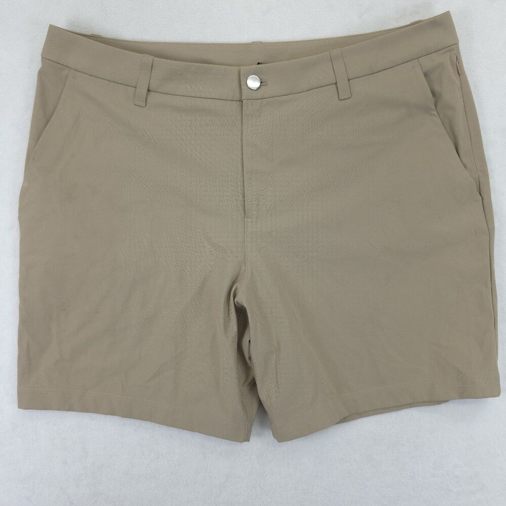 Lululemon Commission Short Warpstreme Men's Size 36 Tan 6" Inseam